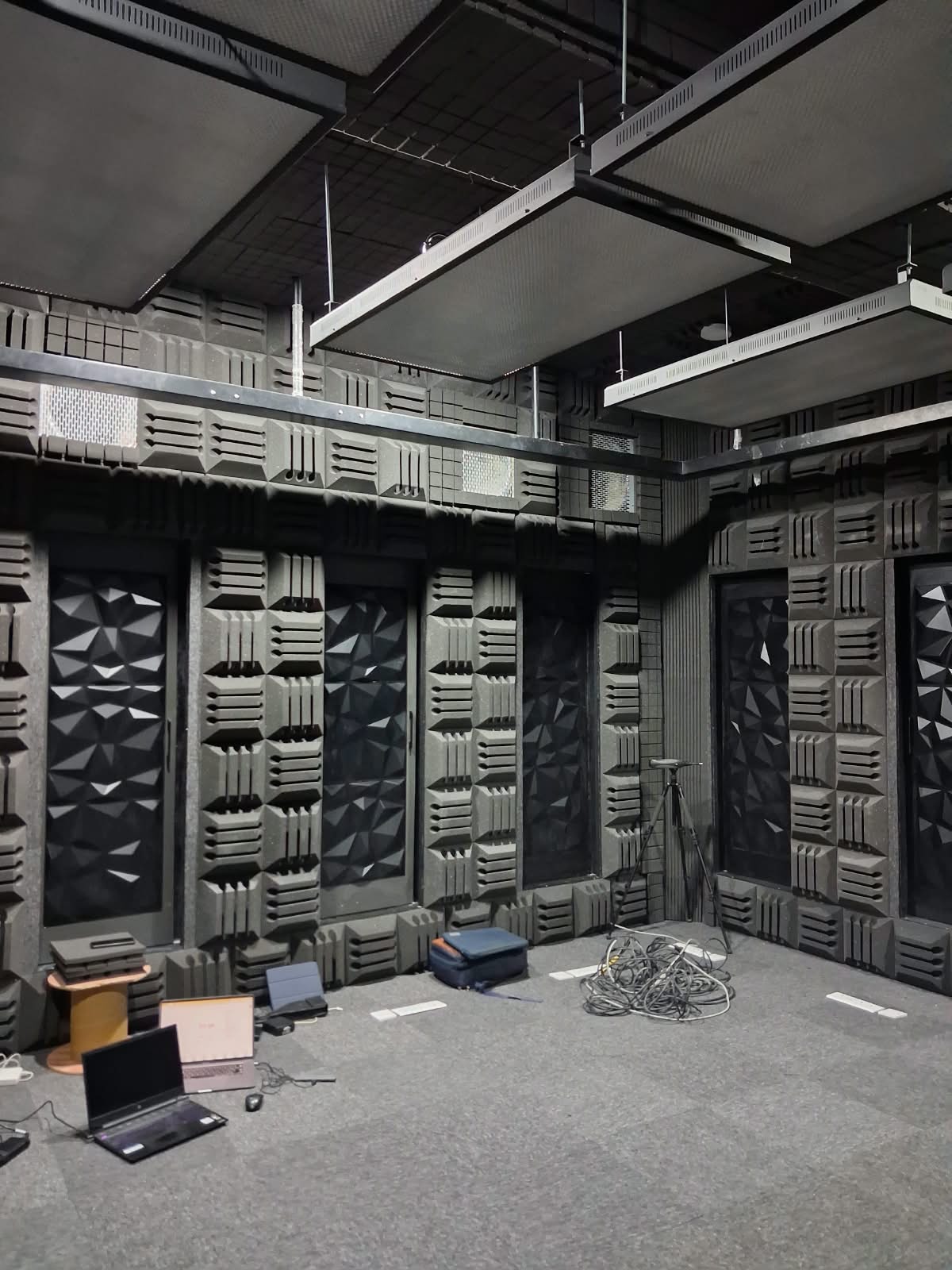 IIT Mandi –  Multimodal Anechoic Chamber Speech Testing & Acoustic Facility