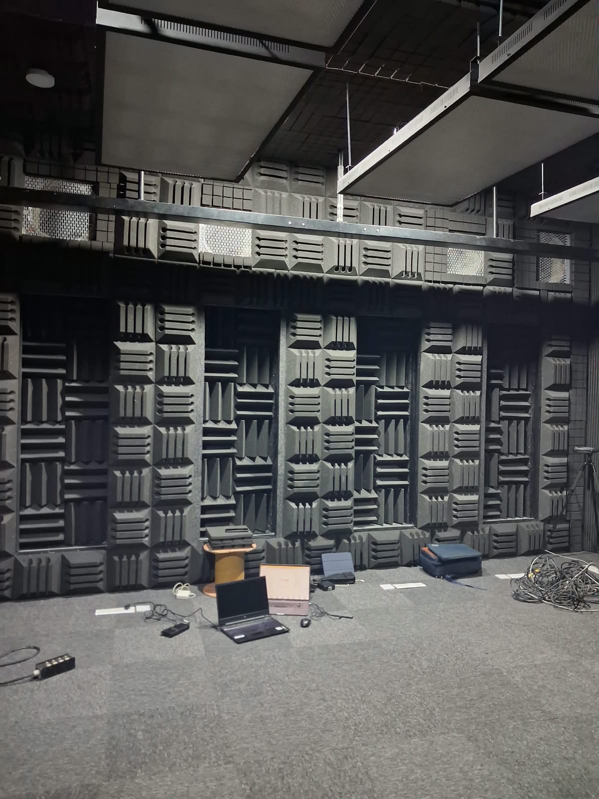 IIT Mandi –  Multimodal Anechoic Chamber Speech Testing & Acoustic Facility