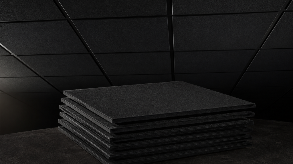 DAC CinVue Matte Ceiling Tiles (Black)